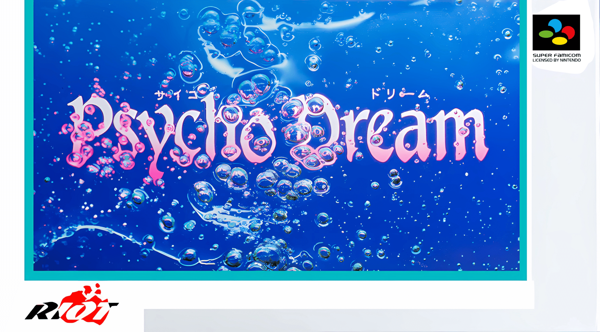 Psycho Dream box art for Super Famicom